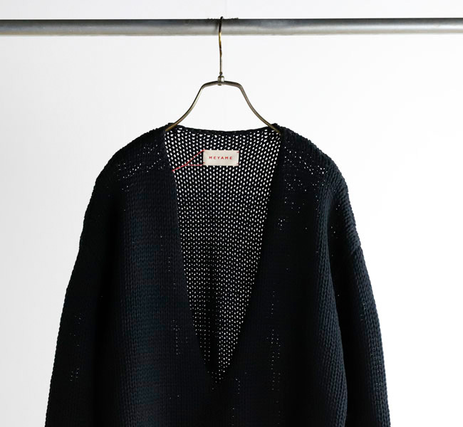 【未使用品】MEYAME LONG SLIT KNIT MEY-2012 LONG SLIT KNIT – MEYAME