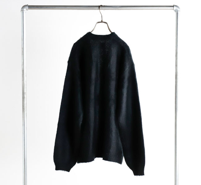 TOWN CRAFT タウンクラフトシャギーカラー カーディガンブラックサイズM TOWNCRAFT】SHAGGY COLOR CARDIGAN - OIKOS 毎日を楽しく豊かに