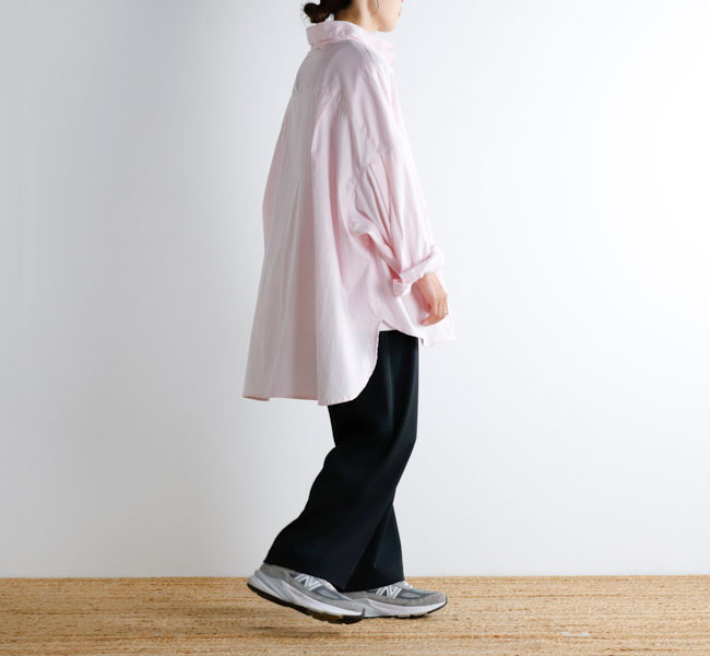 Yarmo ヤーモ New Gather Shirts YAR-24AW S26 Yarmo ヤーモ New Gather Shirts YAR-24AW S26 : MIDLAND SHIP