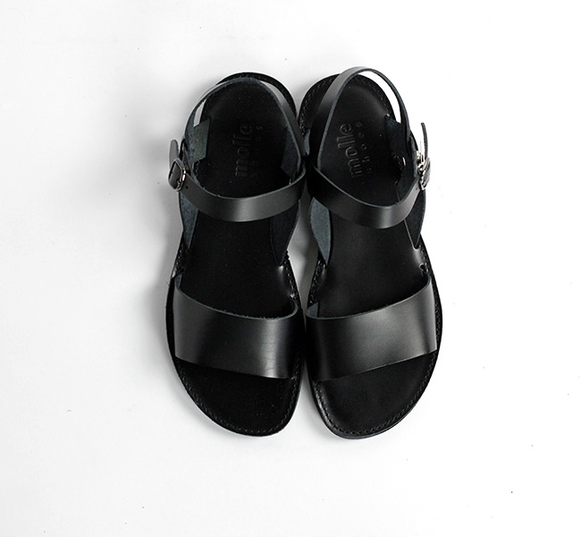 molle shoes モールシューズ DOUBLEBELTSANDAL ダブルベルトサンダル