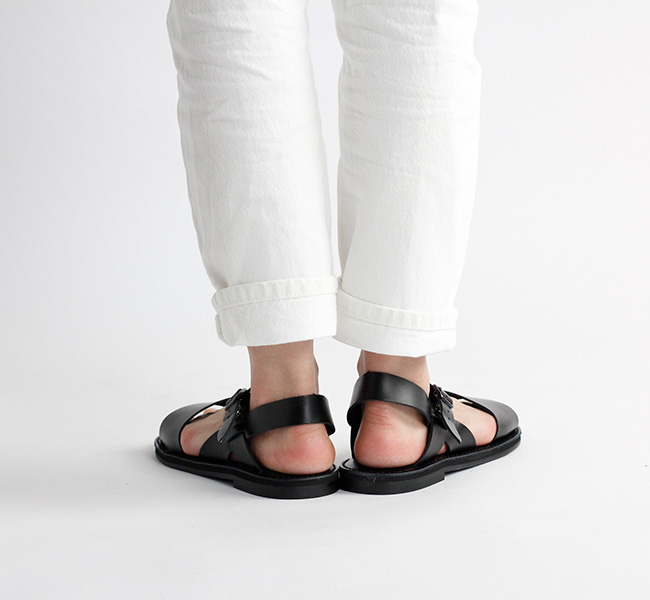 molle shoes モールシューズ DOUBLEBELTSANDAL ダブルベルトサンダル