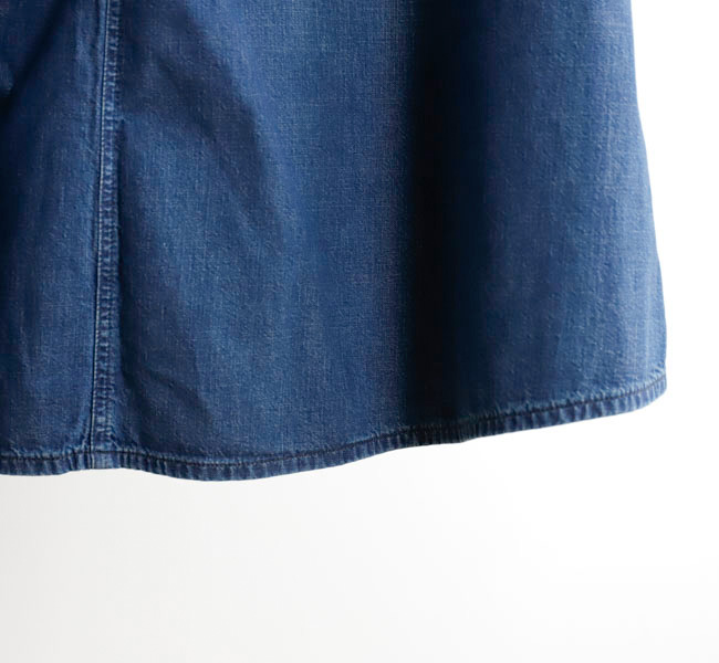 orslow オアスロウ 30's PAINTER LONG DENIM SKIRT USED 30's