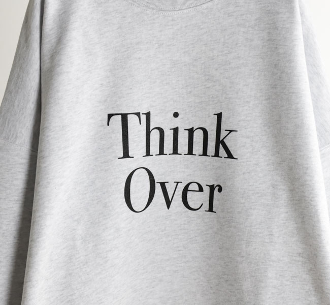 POET MEETS DUBWISE / THINK OVER Oversized Sweat オーバー