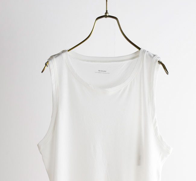 SALE20%OFF //Veritecoeur ヴェリテクール VCC-505 強撚天竺 INNER TANK TOP VCC-505<br>強撚天竺 INNER TANK TOP - COLLECTION