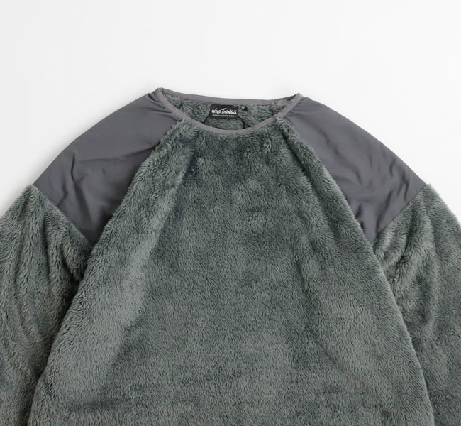 WILD THINGS ワイルドシングス WT252-27-Q4 レベル3 シャギークルー