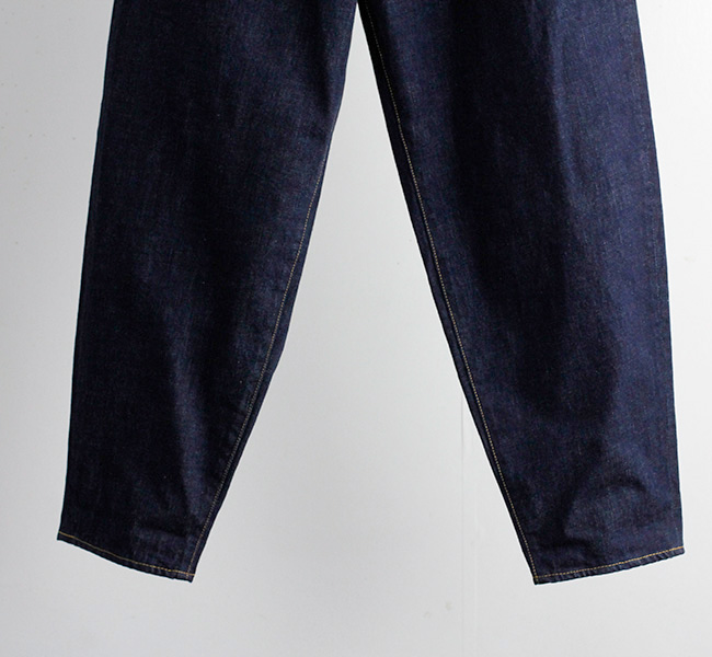 サンカ バルーンフィットデニム Sanca（サンカ） デニムパンツ メンズ ゆったり BLACK DENIM 5P
