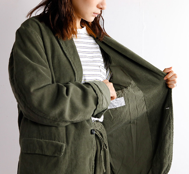 新品未使用　VAS-Y LENTEMENT コーデュロイ　ジャケット L Vas-y Lentement | 9WALE CORDUROY MEN'S SIDE VENTS NO COLLAR