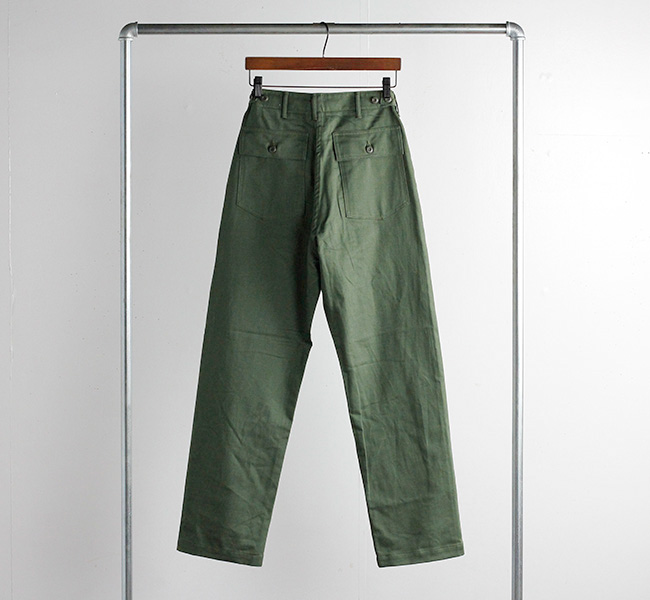 orslow オアスロウ レディース ハイウエストファティーグパンツ