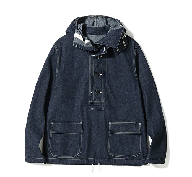 BUZZ RICKSON'S バズリクソンズ BR11703 デニム プルオーバー U.S. NAVY DENIM GAS PROTECTIVE PARKA