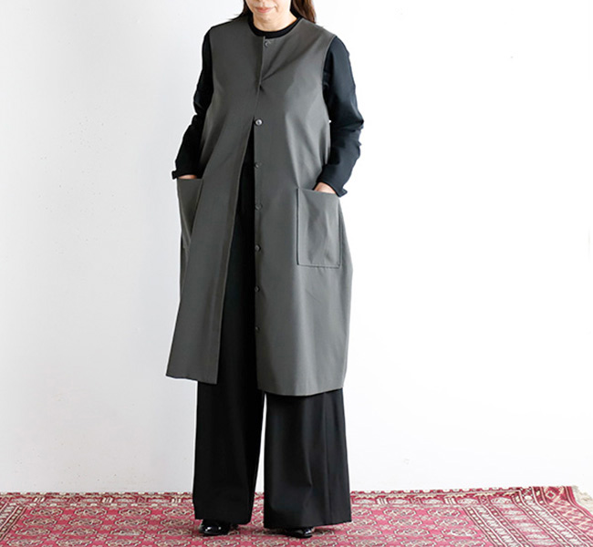 mizuiro ind ミズイロインド フロントフライコクーンジレ ミズイロ