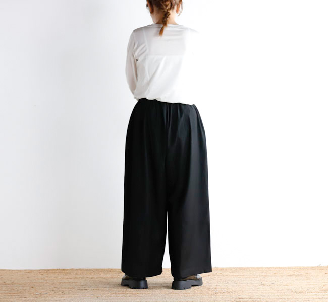 mizuiro ind ミズイロインド 3-260069 T/Rワイドイージーパンツ