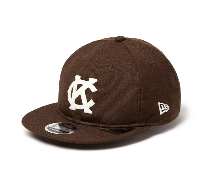NEW ERA ニューエラ  15136891 RC 9FIFTY ウール ニグロリーグ カンザスシティー・モナークス ウォルナット