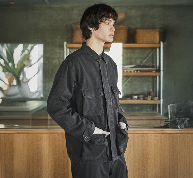 orslow オアスロウ STONE BLACK B.D.U JACKET ジャケット