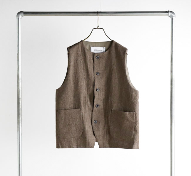 Veritecoeur ヴェリテクール　ウール　ベスト Veritecoeur ヴェリテクール ST-195 WOOLベスト