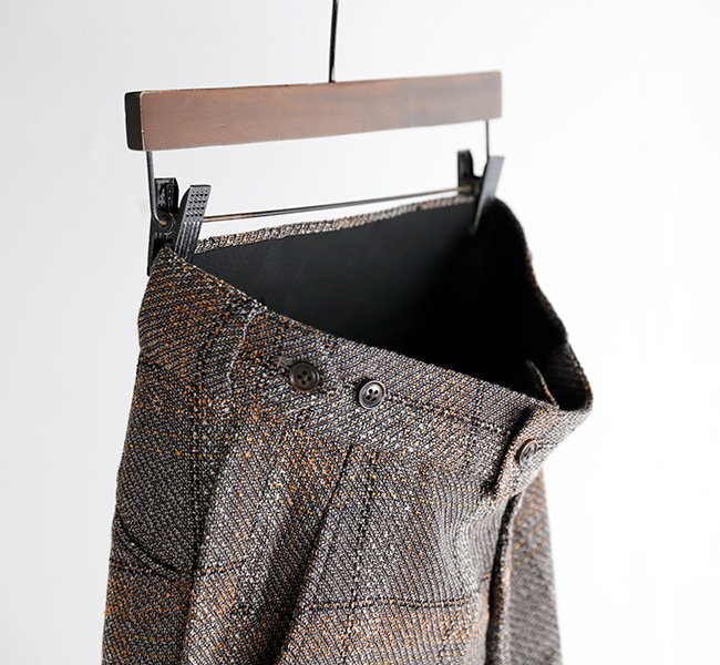 NEEDLES ニードルズ SIDE TAB TROUSER - TWILL PLAID トラウザー