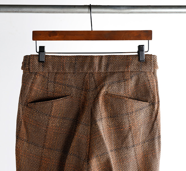 NEEDLES ニードルズ SIDE TAB TROUSER - TWILL PLAID トラウザー
