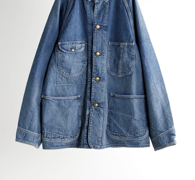 orslow オアスロウ 50's DENIM COVER ALL USED 50's デニム