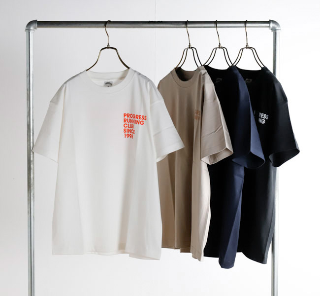 SALE40%OFFPROGRESS RUNNING CLUB プログレスランニングクラブ 1998 S/SLV TEE Tシャツ PRC-25SS 01C