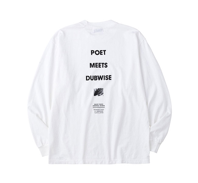 トップス Peate Symbol dubbing L/S T-shirt Peate Symbol dubbing L/S T-shirt