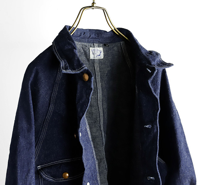orslow オアスロウ 50's DENIM COVER ALL 50's デニム