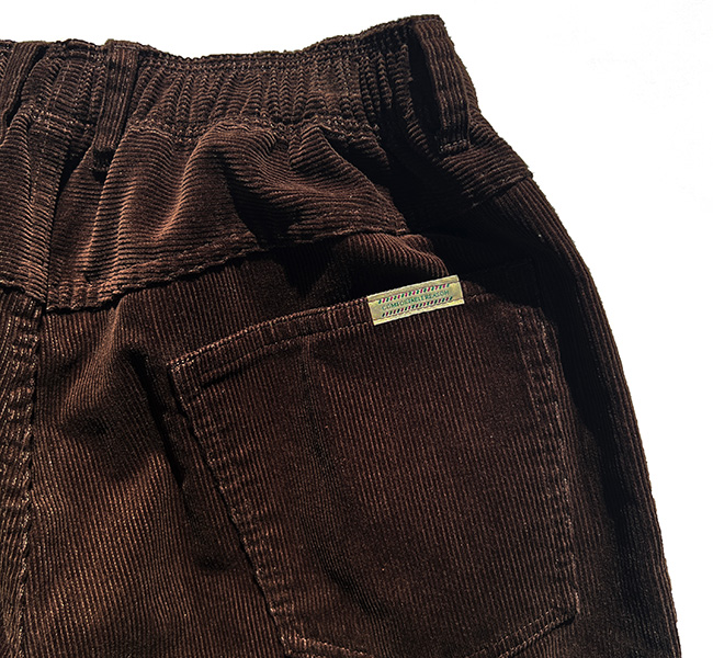 コンフォータブルリーズン STRAIGHT CORDS SLACKS BROWN COMFORTABLE REASON コンフォータブル リーズン Straight Cords Slacks