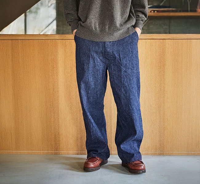 orslow オアスロウ 01-V5130-81 WIDE FIT US NAVY DENIM UTILITY