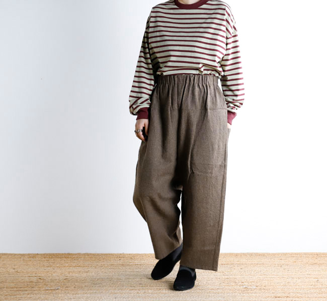 Veritecoeur ヴェリテクール ST-196 WOOLパンツ