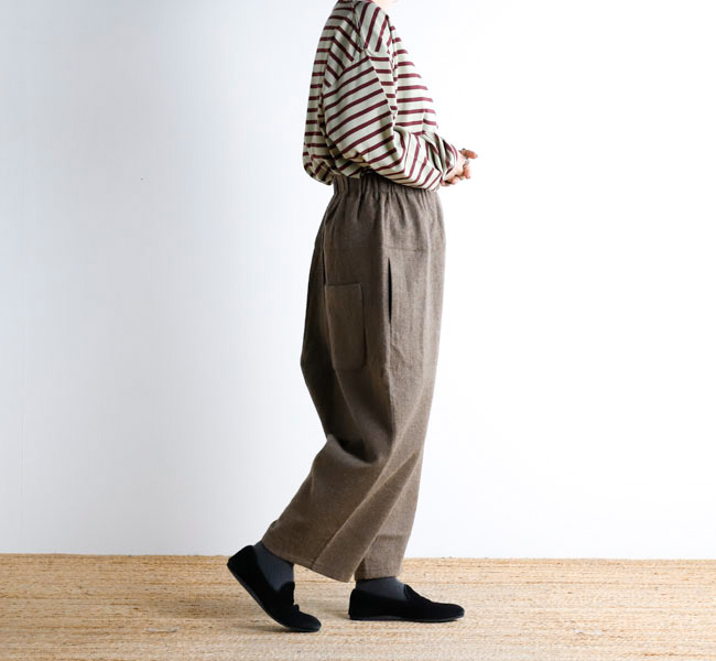 Veritecoeur (ヴェリテクール)ウールパンツ Veritecoeur ヴェリテクール ST-196 WOOLパンツ