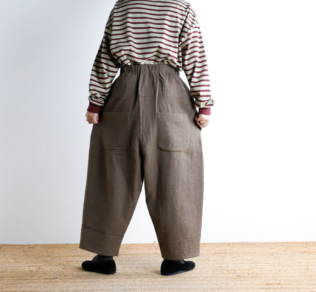 Veritecoeur ヴェリテクール ST-196 WOOLパンツ