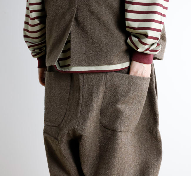 Veritecoeur ヴェリテクール ST-196 WOOLパンツ