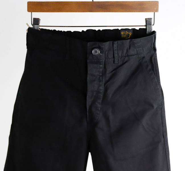 orslow オアスロウ 03-5000-61 FRENCH WORK PANTS BLACK