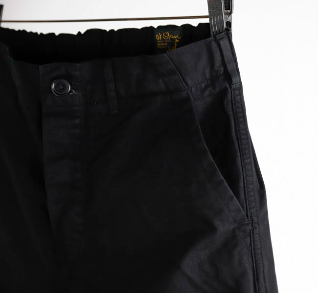 orslow オアスロウ 03-5000-61 FRENCH WORK PANTS BLACK
