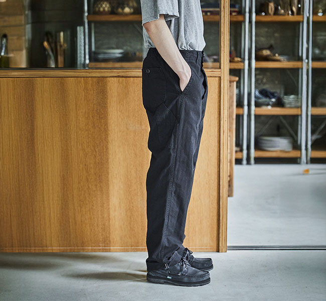 orslow オアスロウ 03-5000-61 FRENCH WORK PANTS BLACK