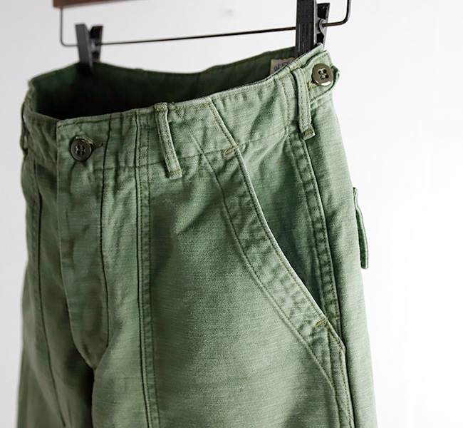 orslow オアスロウ US ARMY FATIGUE PANTS USED WASH USアーミー