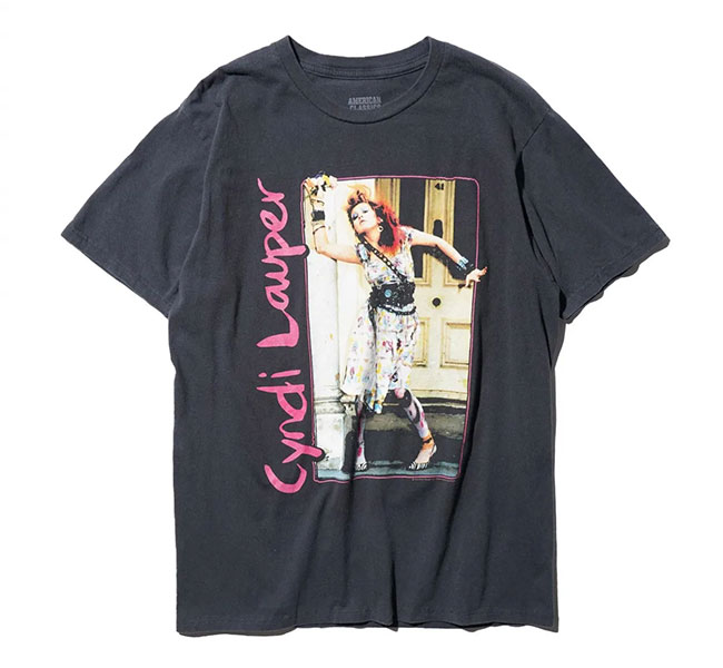 THRIFTY LOOK スリフティールック TL25S07000 THRIFTY   "CYNDI LAUPER" TEE  シンディーローパー   Tシャツ