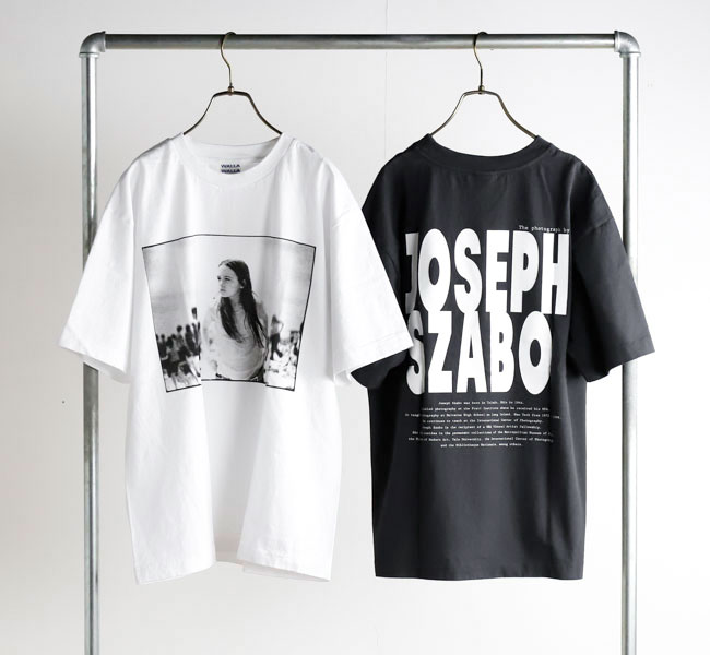 WALLA WALLA SPORT ワラワラスポーツ 040102 PRINTABLE TUBE TEE / JOSEPH SZABO “PRISCILLA” Tシャツ