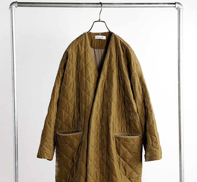 ♡新品♡ MAITRESSE キルティングコート 幾何学柄キルトコート 49AV JUNKO SHIMADA｜クロスプラス公式