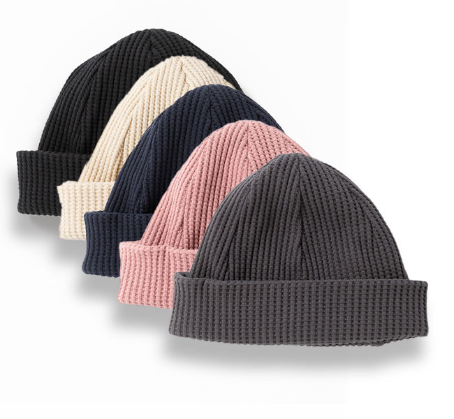 Jackman ジャックマン  JM6607 ワッフルニットキャップ　Waffle Knit Cap