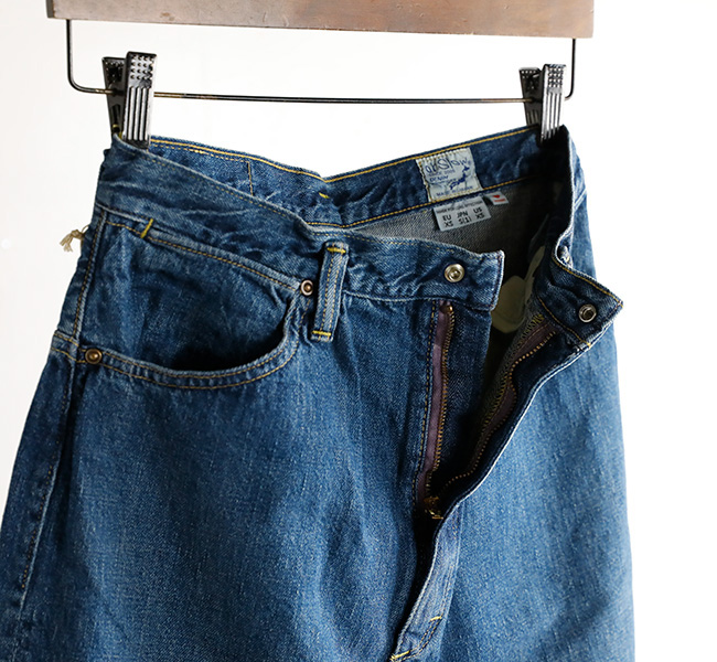 orslow オアスロウ High Waist Denim Pants JASMIN USED ハイ