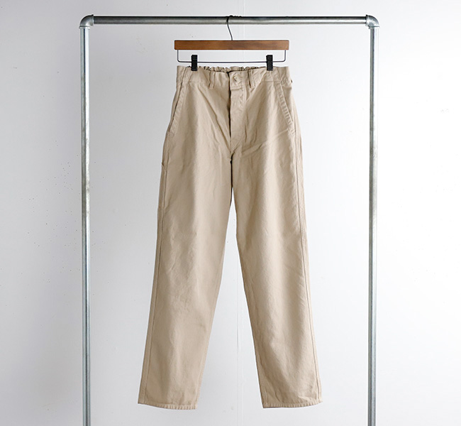 orslow フレンチワークパンツ FRENCH WORK PANTS ベージュ orslow[オアスロウ] FRENCH WORK PANTS[03-5000-40] フレンチ