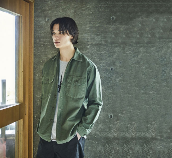 orslow オアスロウ US ARMY FATIGUE SHIRT ミリタリーシャツ 03