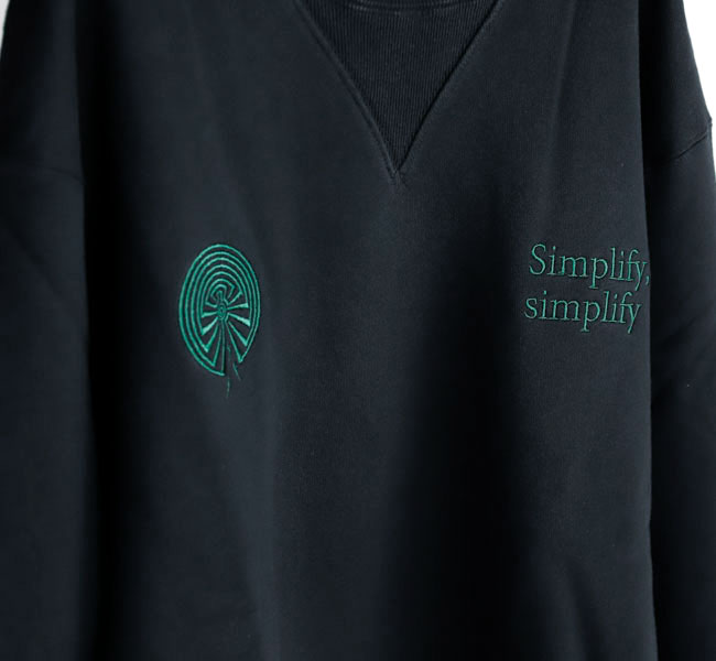 SOUTH2 WEST8 サウスツーウエストエイト Emb. Crew Neck Sweat Shirt