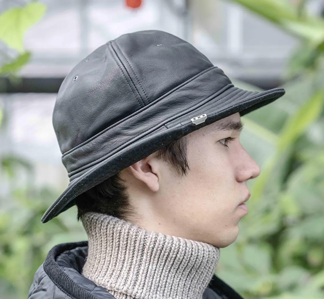 DECHO デコ 9-7AD25 レザーファティーグハット LEATHER FATIGUE HAT
