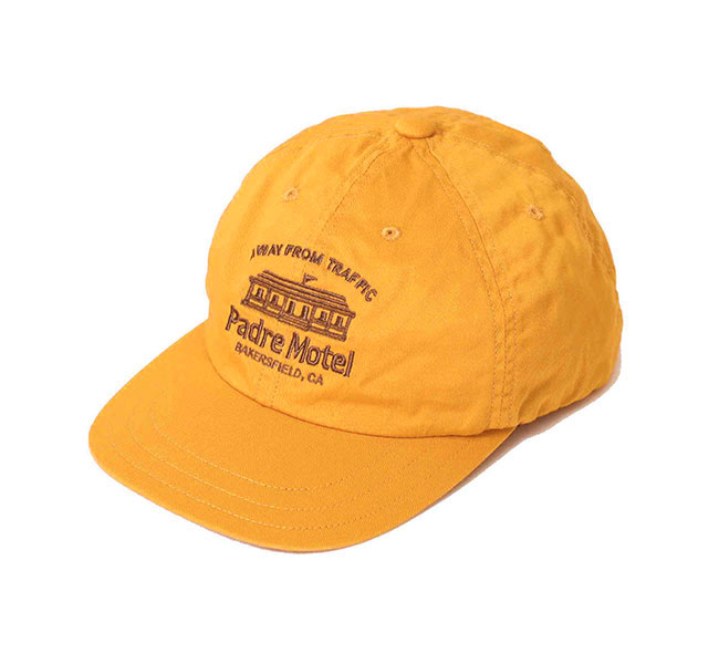 Golden Sombrero DECHOxTACOMA FUJI RECORDS デコxタコマフジレコード  Padre Motel designed by Yunosuke キャップ GS24-006
