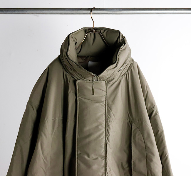 【未使用・タグ付】lumier モンスターバッティングコート　カーキ　M 予約]モンスターバッティングコート/カーキ – Lumier