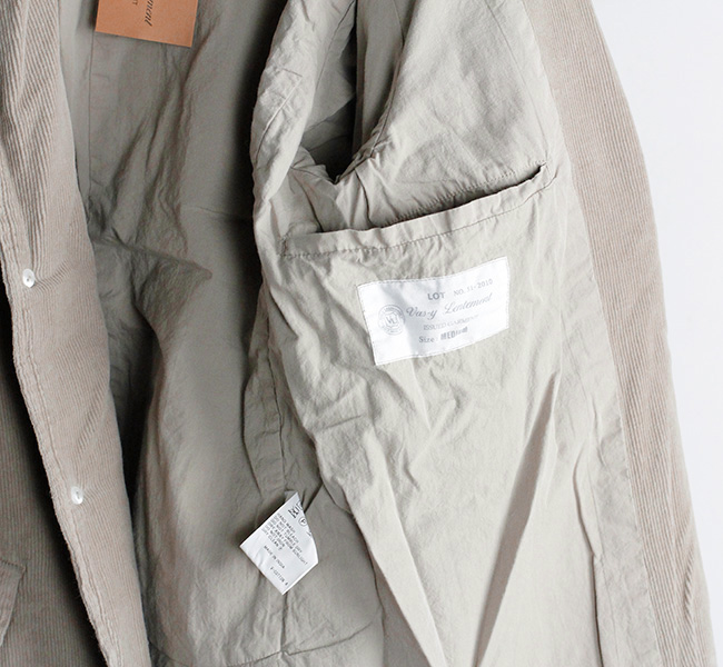 VAS-Y LENTEMENT ヴァジー ラントモン 14WALE CORDUROY POPLIN