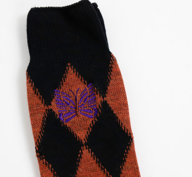 【Needles】Argyle アーガイルチェック ソックス ウールすぐ届く NEEDLES ニードルズ Argyle Jq. Socks - Merino Wool アーガイル