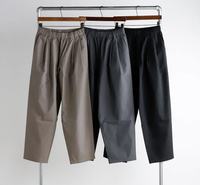 evam eva エヴァムエヴァ E263T030 コットンボリュームパンツ cotton volume pants