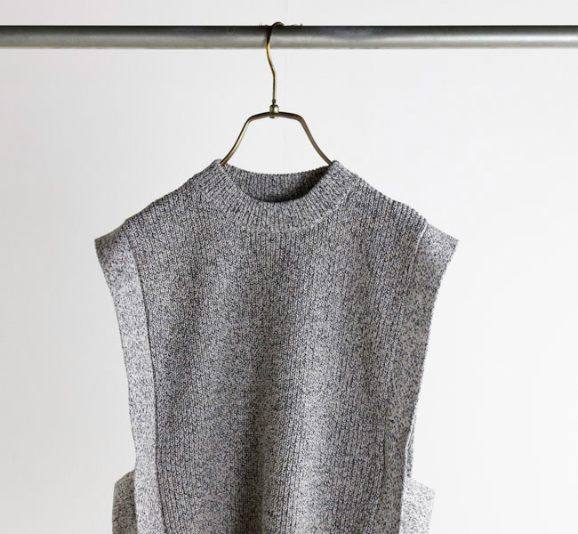 SALE30%OFF //SACRA サクラ CO/LI MELANGE TOP コットンリネン メランジトップ 125131081 CO/LI MELANGE TOP | KNIT | SACRA（サクラ）オフィシャルサイト