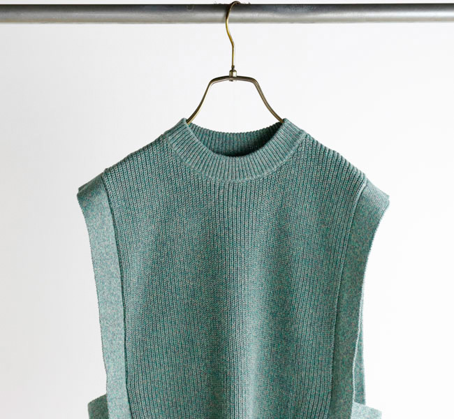 SALE30%OFF //SACRA サクラ CO/LI MELANGE TOP コットンリネン メランジトップ 125131081 CO/LI MELANGE TOP | KNIT | SACRA（サクラ）オフィシャルサイト